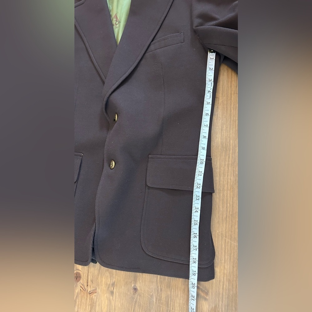 Vintage Michaels/Stern Brown Oversized Single Breasted Blazer Size L - Picture 13 of 14